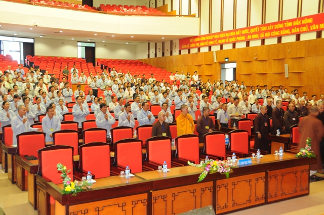 Phiên họp trù bị Đại hội đại biểu PG tỉnh Đăk Nông nhiệm kỳ II (2012 - 2017)
