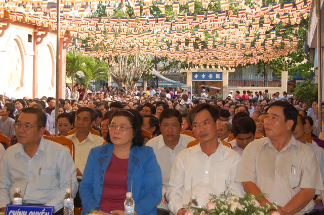 Cà Mau: Trang nghiêm trọng thể tổ chức Đại Lễ Phật Đản Phật lịch 2556