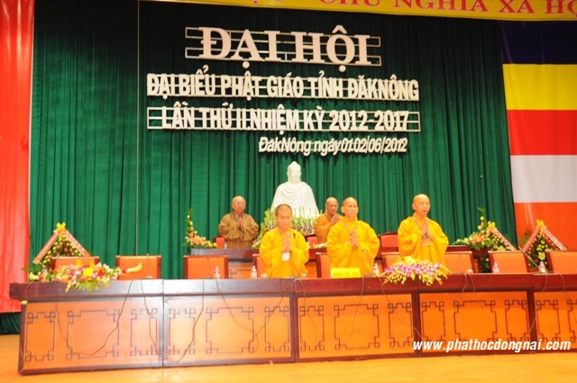 Phiên họp trù bị Đại hội đại biểu PG tỉnh Đăk Nông nhiệm kỳ II (2012 - 2017)