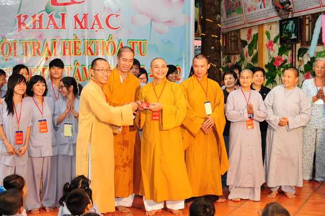 Đồng Nai: Chính thức khai khóa tu mùa hè “Gieo hạt từ tâm”
