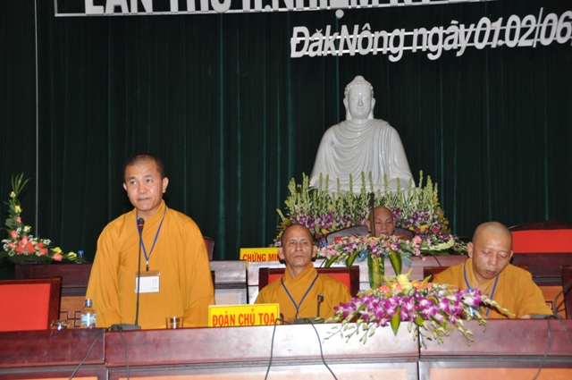 Phiên họp trù bị Đại hội đại biểu PG tỉnh Đăk Nông nhiệm kỳ II (2012 - 2017)