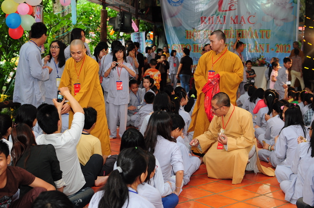 Đồng Nai: Chính thức khai khóa tu mùa hè “Gieo hạt từ tâm”