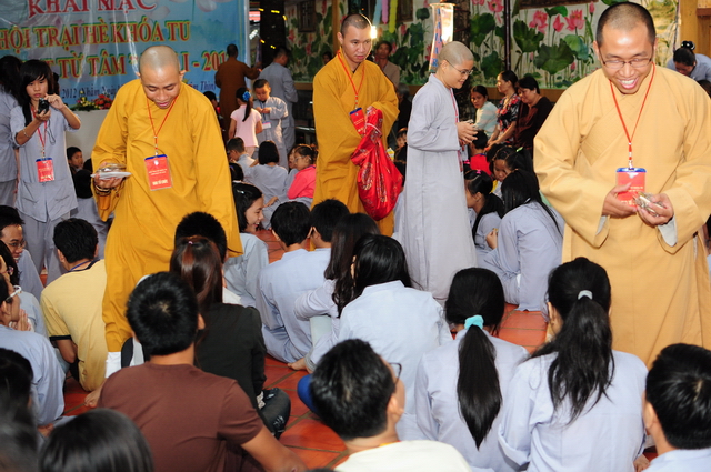 Đồng Nai: Chính thức khai khóa tu mùa hè “Gieo hạt từ tâm”