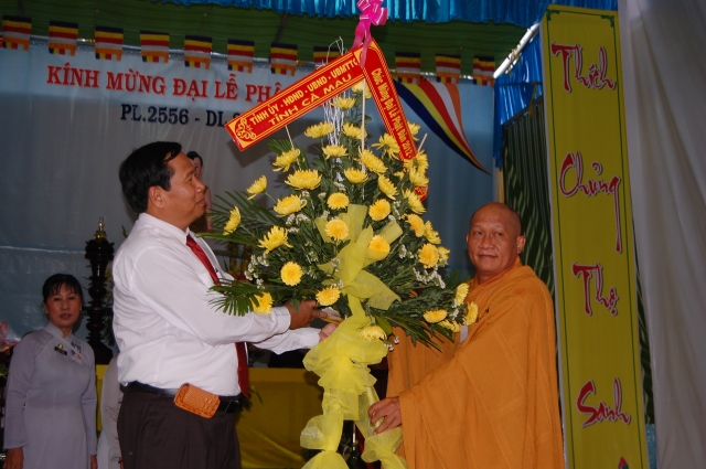 Cà Mau: Trang nghiêm trọng thể tổ chức Đại Lễ Phật Đản Phật lịch 2556