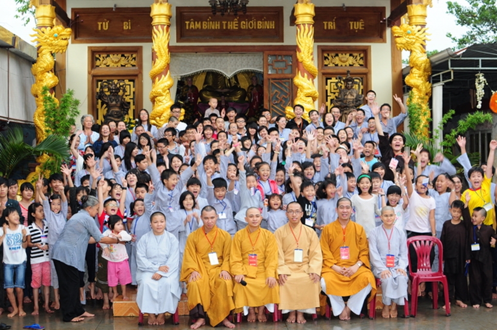 Đồng Nai: Chính thức khai khóa tu mùa hè “Gieo hạt từ tâm”