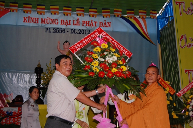 Cà Mau: Trang nghiêm trọng thể tổ chức Đại Lễ Phật Đản Phật lịch 2556
