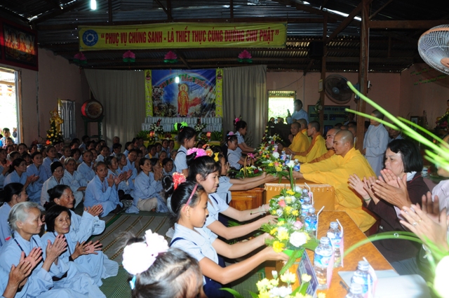 Đăk Nông: Phật giáo huyện Đăk R&#039;Lấp trang nghiêm tổ chức Đại lễ Vu Lan