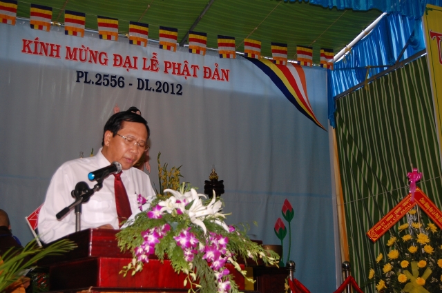 Cà Mau: Trang nghiêm trọng thể tổ chức Đại Lễ Phật Đản Phật lịch 2556