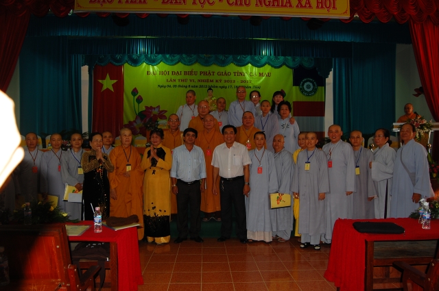 Cà Mau: Đại Hội Đại Biểu Phật Giáo Nhiệm Kỳ VI (2012 – 2017)