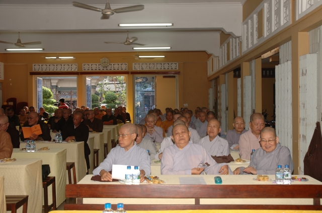 Thành Hội Phật Giáo TP.HCM góp ý tu chỉnh Hiến Chương - GHPGVN Lần Thứ 05