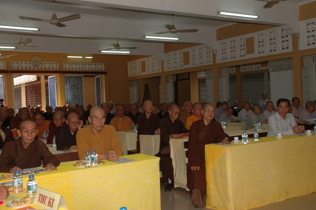 Thành Hội Phật Giáo TP.HCM góp ý tu chỉnh Hiến Chương - GHPGVN Lần Thứ 05