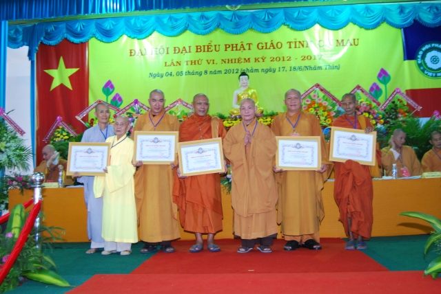 Cà Mau: Đại Hội Đại Biểu Phật Giáo Nhiệm Kỳ VI (2012 – 2017)