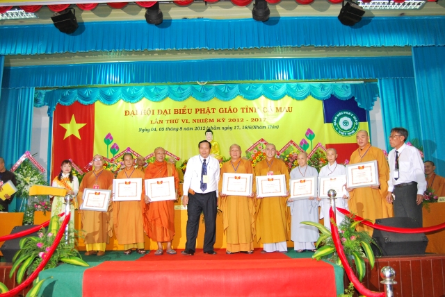 Cà Mau: Đại Hội Đại Biểu Phật Giáo Nhiệm Kỳ VI (2012 – 2017)