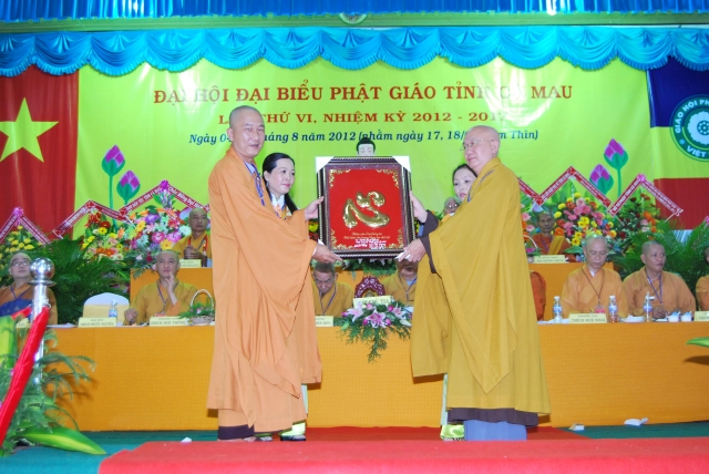 Cà Mau: Đại Hội Đại Biểu Phật Giáo Nhiệm Kỳ VI (2012 – 2017)