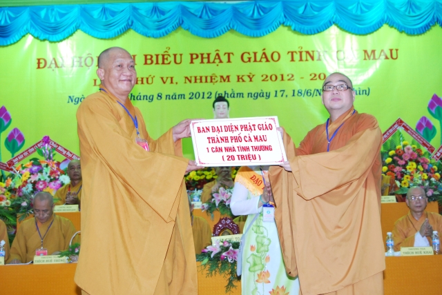 Cà Mau: Đại Hội Đại Biểu Phật Giáo Nhiệm Kỳ VI (2012 – 2017)
