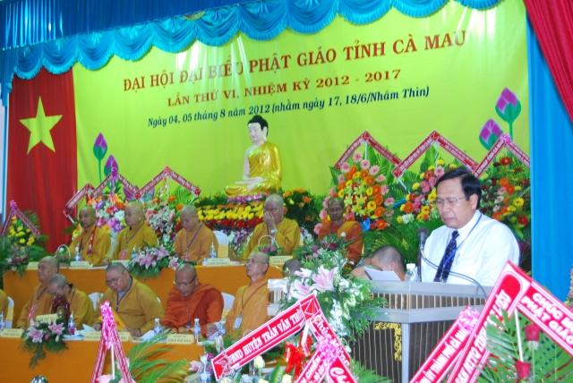 Cà Mau: Đại Hội Đại Biểu Phật Giáo Nhiệm Kỳ VI (2012 – 2017)