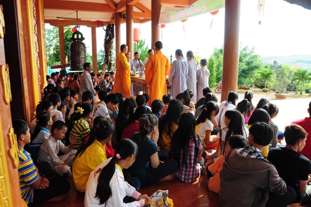 Chùm ảnh không khí chuẩn bị cho khóa tu Hương Sen Mùa Hạ lần 3