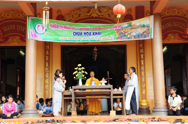 Chùm ảnh không khí chuẩn bị cho khóa tu Hương Sen Mùa Hạ lần 3