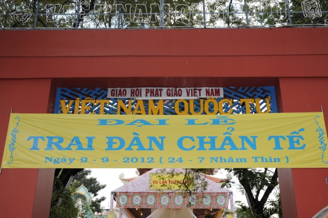 Dư âm vang vọng đại Trai đàn chẩn tế chùa Việt Nam Quốc Tự