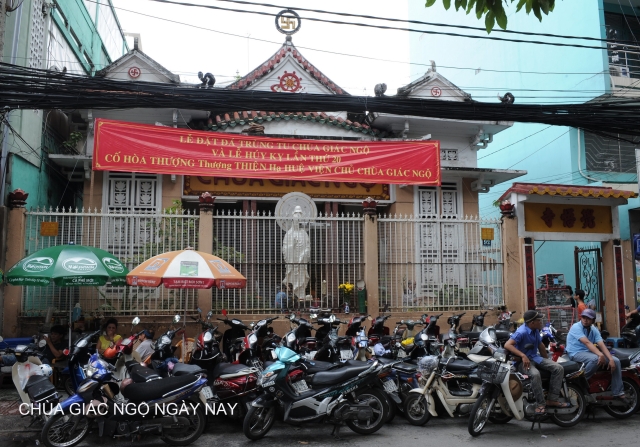 TP. HCM: Lễ đặt đá xây dựng mới chùa Giác Ngộ