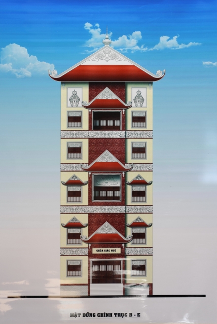 TP. HCM: Lễ đặt đá xây dựng mới chùa Giác Ngộ