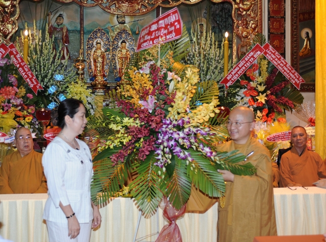 TP. HCM: Lễ đặt đá xây dựng mới chùa Giác Ngộ