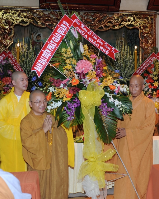 TP. HCM: Lễ đặt đá xây dựng mới chùa Giác Ngộ