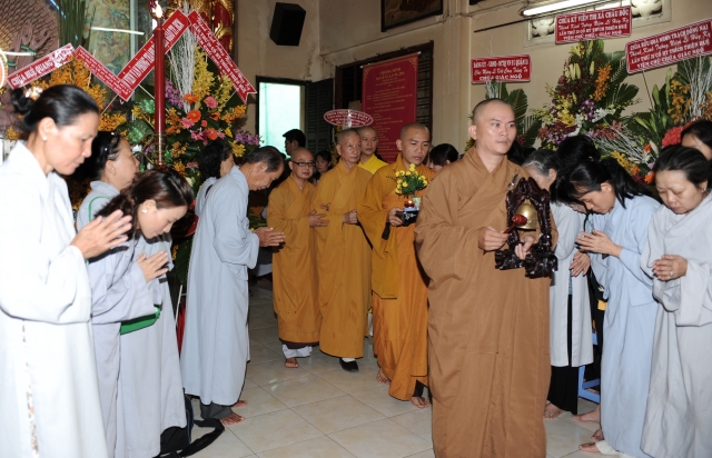 TP. HCM: Lễ đặt đá xây dựng mới chùa Giác Ngộ