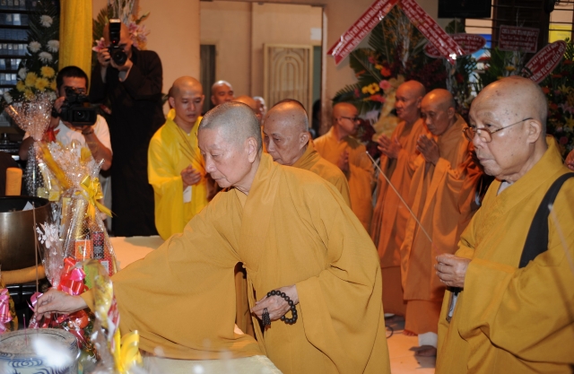 TP. HCM: Lễ đặt đá xây dựng mới chùa Giác Ngộ