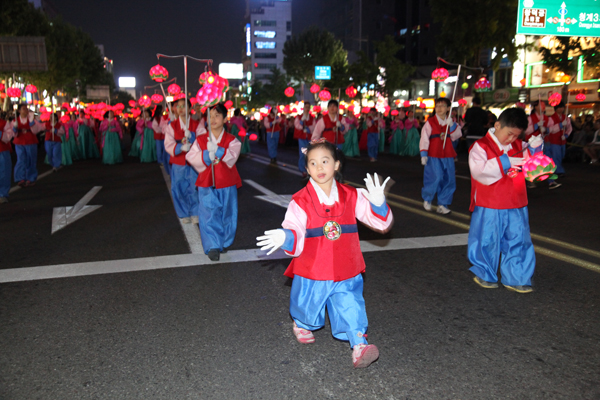 Hình ảnh lễ Phật đản tại Hàn Quốc