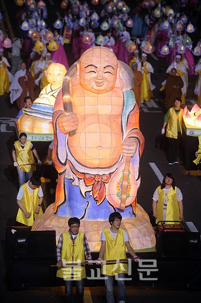 Hình ảnh lễ Phật đản tại Hàn Quốc