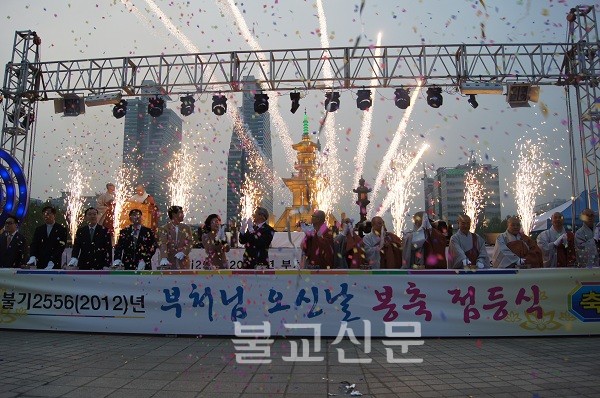 Hình ảnh lễ Phật đản tại Hàn Quốc