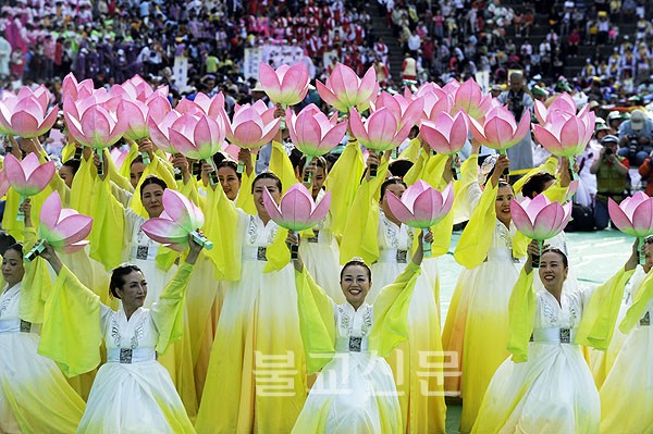 Hình ảnh lễ Phật đản tại Hàn Quốc