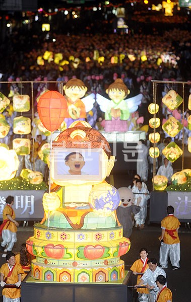 Hình ảnh lễ Phật đản tại Hàn Quốc