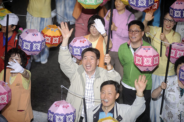 Hình ảnh lễ Phật đản tại Hàn Quốc