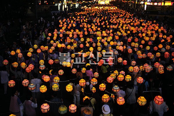 Hình ảnh lễ Phật đản tại Hàn Quốc