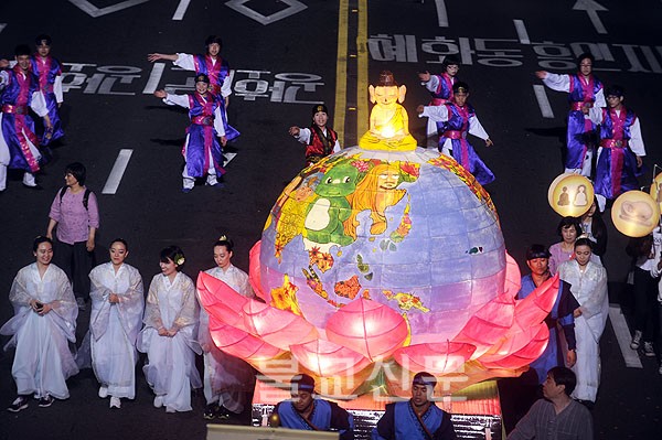 Hình ảnh lễ Phật đản tại Hàn Quốc