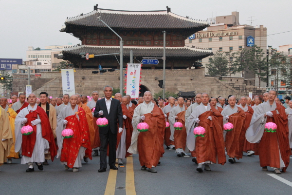 Hình ảnh lễ Phật đản tại Hàn Quốc