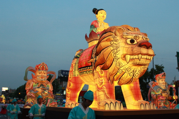 Hình ảnh lễ Phật đản tại Hàn Quốc