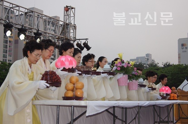 Hình ảnh lễ Phật đản tại Hàn Quốc