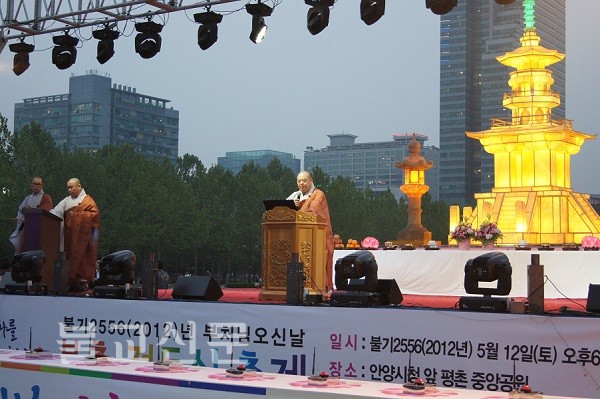 Hình ảnh lễ Phật đản tại Hàn Quốc