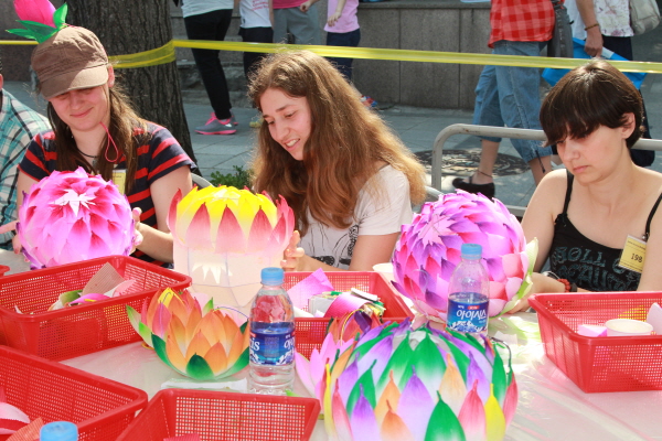 Hình ảnh lễ Phật đản tại Hàn Quốc