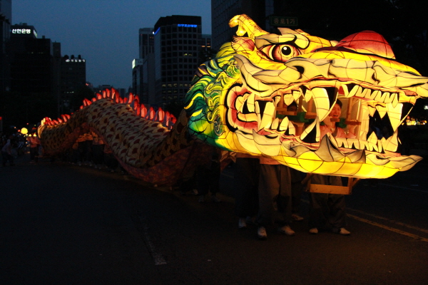 Hình ảnh lễ Phật đản tại Hàn Quốc