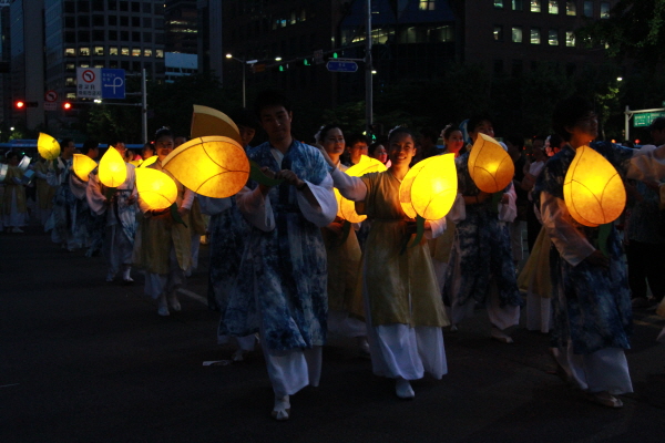 Hình ảnh lễ Phật đản tại Hàn Quốc