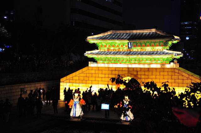 Hình ảnh lễ Phật đản tại Hàn Quốc