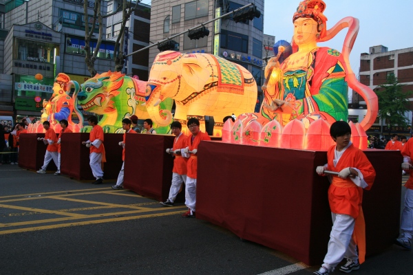 Hình ảnh lễ Phật đản tại Hàn Quốc