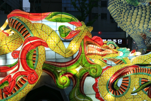 Hình ảnh lễ Phật đản tại Hàn Quốc