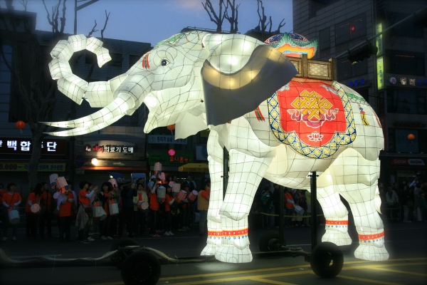 Hình ảnh lễ Phật đản tại Hàn Quốc