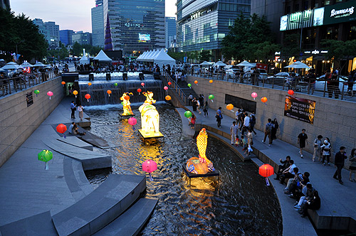 Hình ảnh lễ Phật đản tại Hàn Quốc