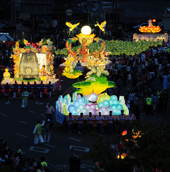 Hình ảnh lễ Phật đản tại Hàn Quốc